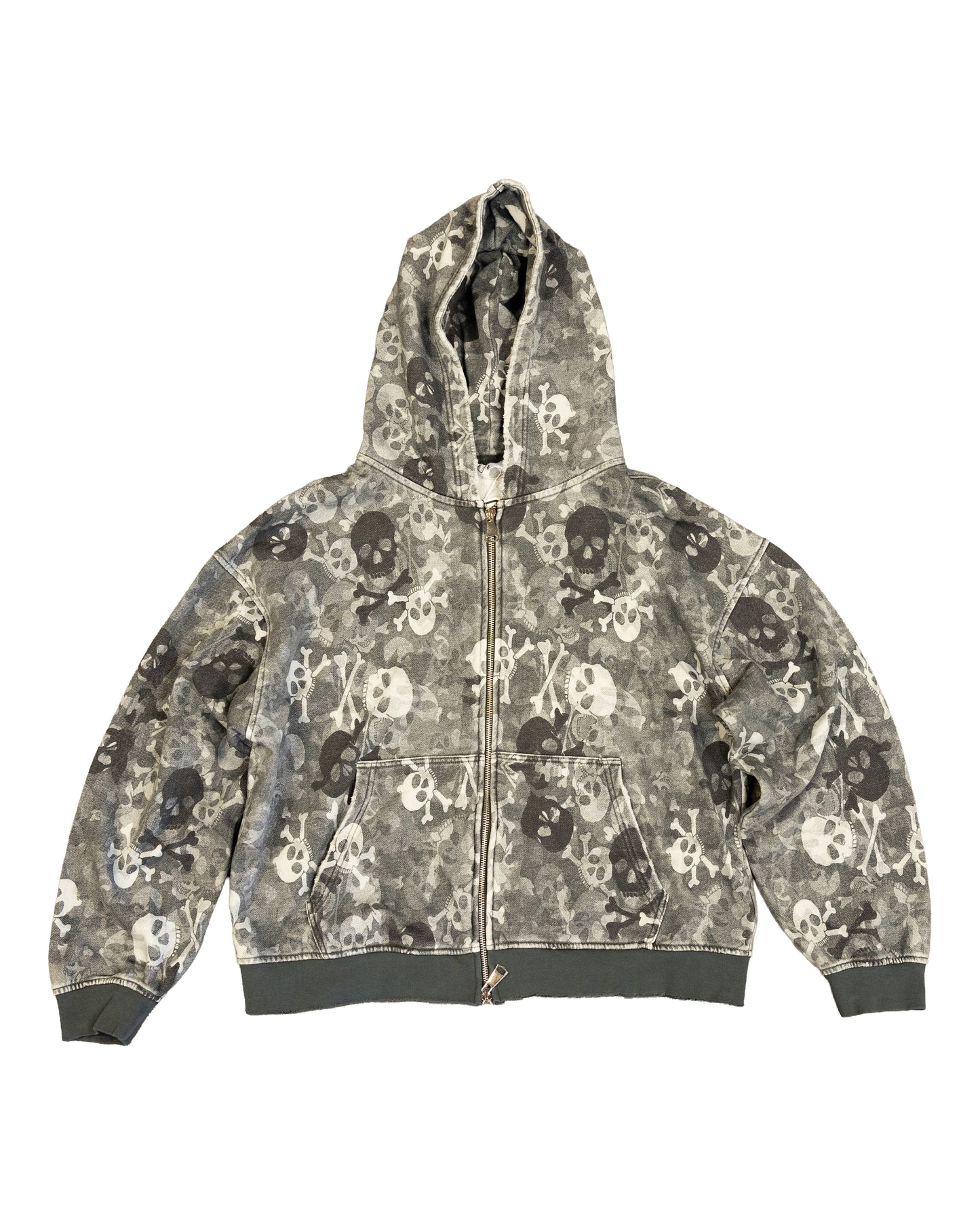 Black & Grey Skull Jacket