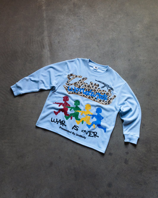 sky blue war is over thermal