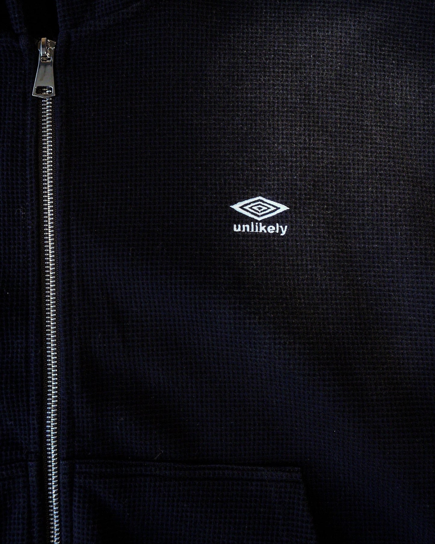 black faded thermal suit