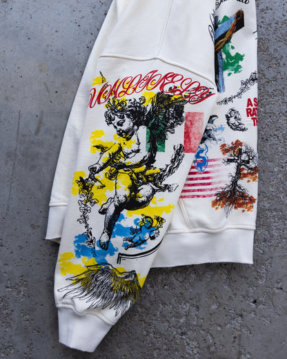 cream galleria hoodie