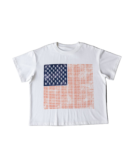 american flag tee
