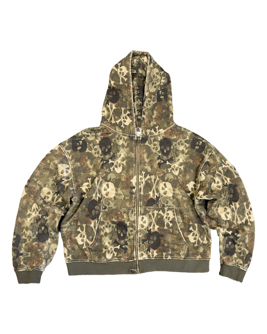Army Green Skull Jacket