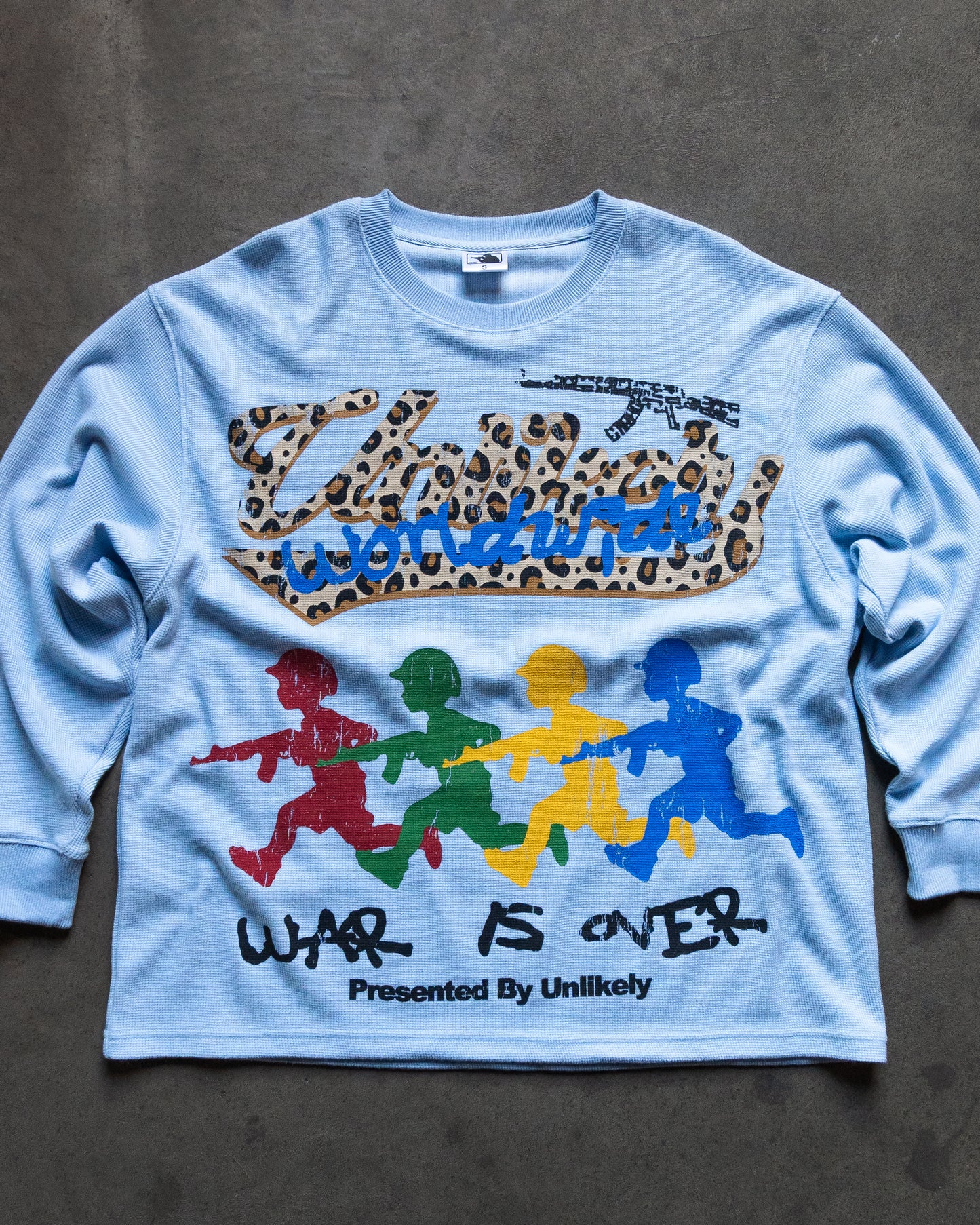 sky blue war is over thermal