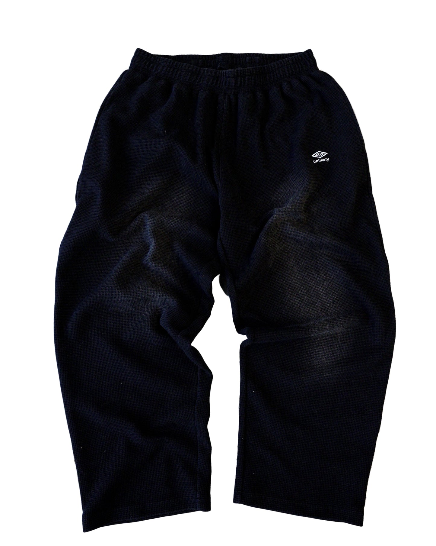 black faded thermal suit