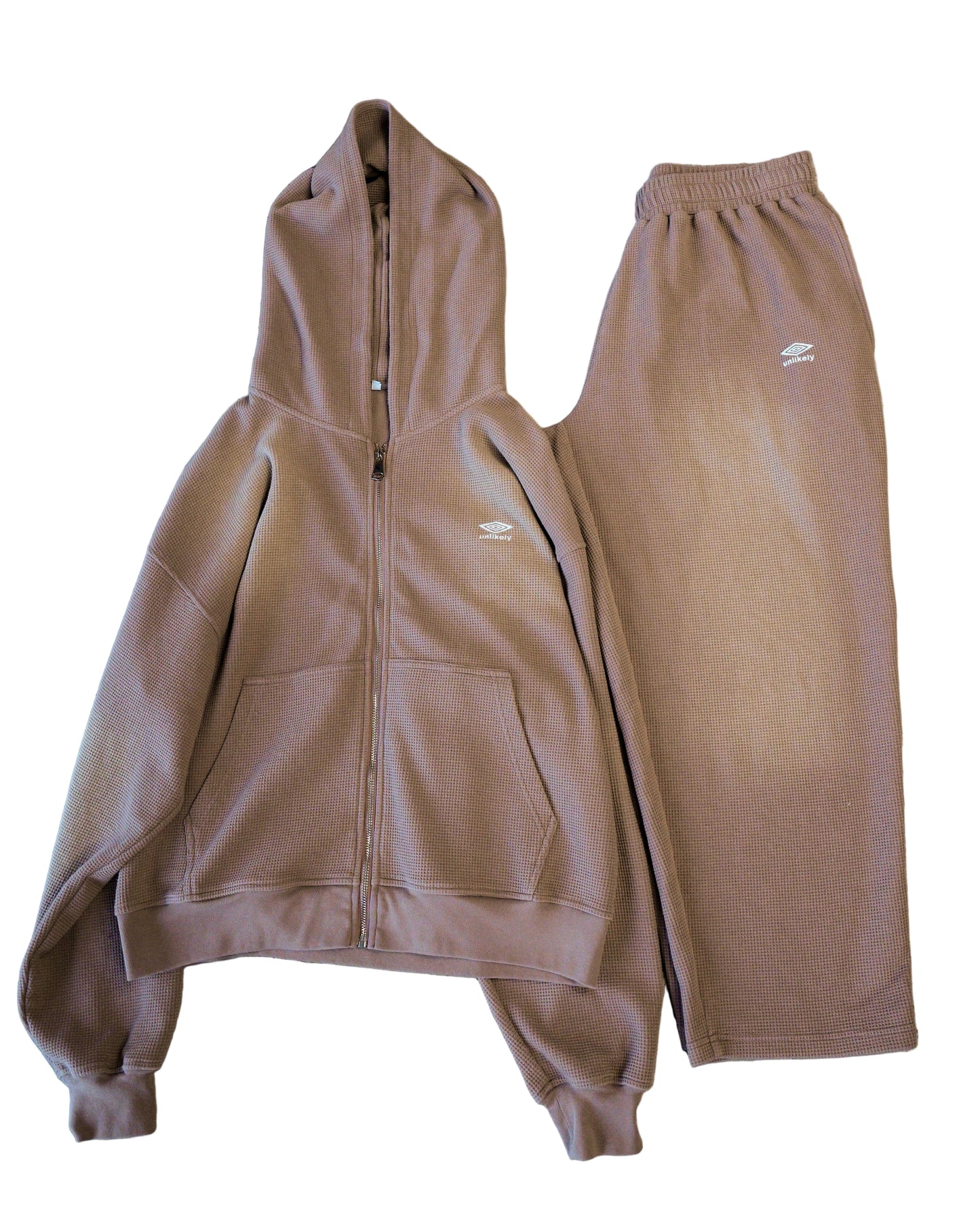 coffee brown faded suit