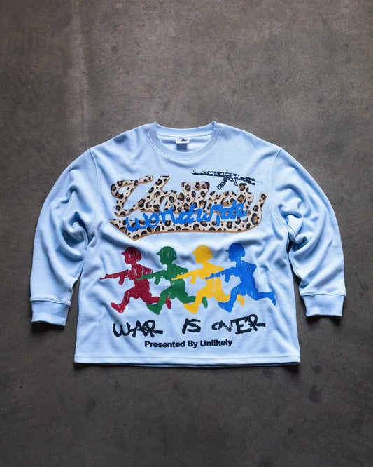 sky blue war is over thermal